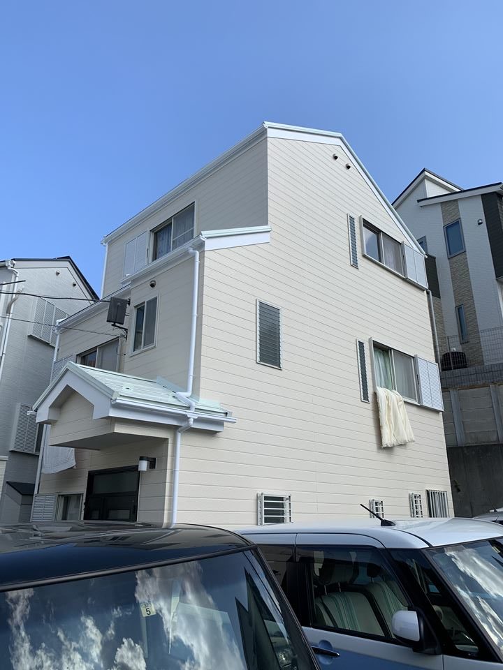 横浜市南区E様｜屋根外壁塗装工事の施工事例